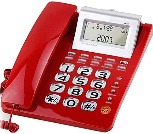 Кабелен телефон SJYDQ - Телефон - Телефон в стил ретро-Новост - Минибар-Телефон с номер на обаждащия се, монтиран на стената телефон