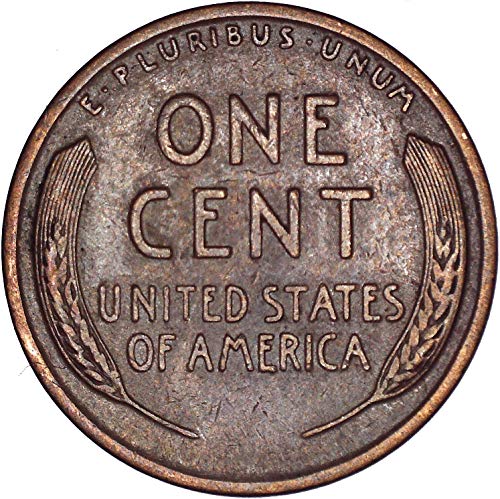1929 Линкълн Пшеничен Цент 1C Приблизително В Формата на