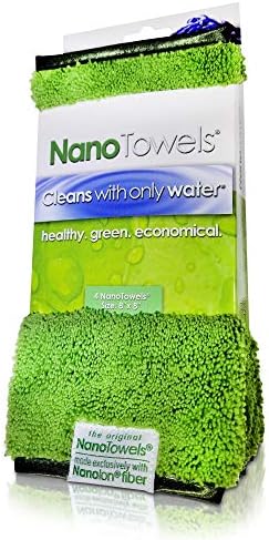 Кърпи, Нано - Невероятна еко материя, която Почиства Почти всяка повърхност Само от вода. Повече никакви хартиени кърпи или токсични химикали.