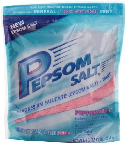 Мента Pepsom Salt, 1 паунд (опаковка от 6 броя)