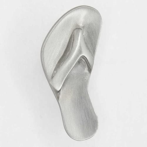 Costello Coastal Knobs Набалдашник за сандали с Панти капак (Ляв крак) | Матово настоящата никел покритие | Кухненски шкафове