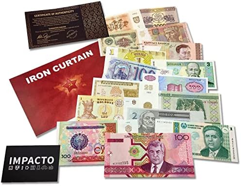 Световните пари за хартия: 16 банкноти времето на Желязната завеса, Съветския Съюз и неговите държави-сателити - Попълнете вашата колекция