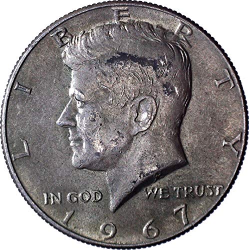Сребърен Кенеди 1967 Г. Полдоллара 50 цента е Много фина работа