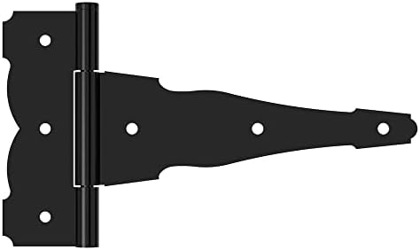 Декоративна Т-образна линия на National Hardware N166-012, 10 инча, Черна