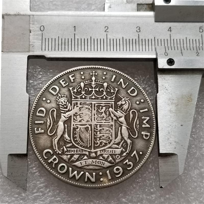 Старинни Занаяти Британската Австралия 1937 Сребърен Долар Монета