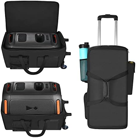 Калъф SRS-XP500, Защитна чанта на колела Rummyluck за Sony SRS-XP500 X-Series Party Speaker, Прибиращ се дръжка, Многофункционална
