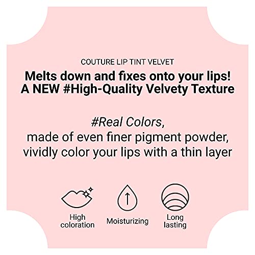 Цвят за устни ESPOIR Couture Lip Tint Velvet | се Топи и се поставя на устните си! Бархатистая текстура | Калена Невесомая