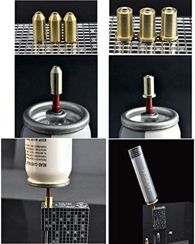 Двойни Адаптери за зареждане на газ за ST Dupont Lighter Line 1/2 Gold/Yellow Cap 2в1 Комплекти