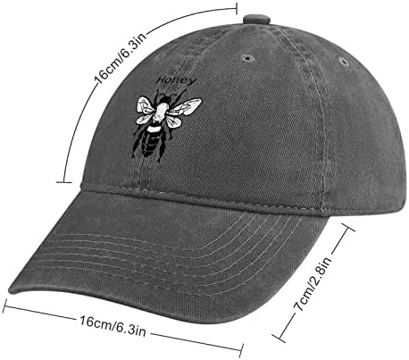 Бейзболна шапка Honey Bee За Мъже и Жени, Шапка шофьор на камион, Регулируем Шапка За папата С Защита от Uv