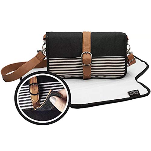 Детски лаптоп Клатч за свободни Малка чанта за пелени с пълен устройство за преобличане за заети майки на в движение | Допълнителни