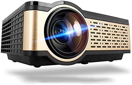 GPPZM Проектор 4000 Лумена Преносим за Домашно кино с поддръжка на 1080p с подарък (Цвят: версията за Android)