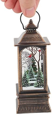 Коледна украса, Свещи, Управляван Осветен Снежна Топка, Фенер, Празничен Декоративен Окачен Лампа за Външни и вътрешни декорации
