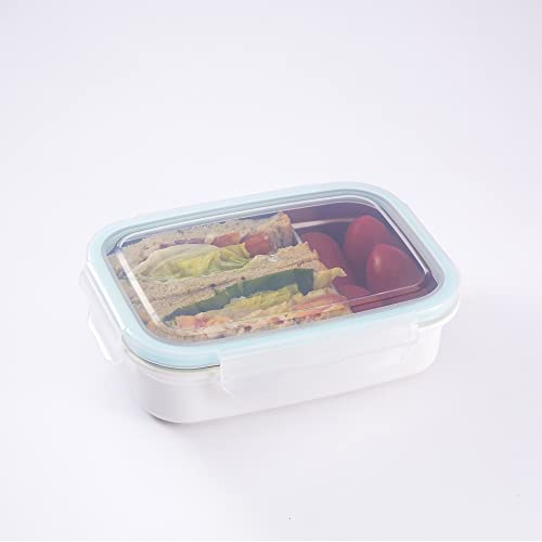 Innobaby Keepin' Fresh Разделени Bento-Обяд-кутия от неръждаема стомана с капак за по-малките деца, Подвижни Разделител, Не