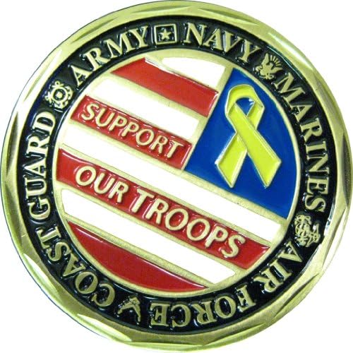Подкрепете Нашите Войски Монета На Въоръжените Сили На Колекционерски Монети Подаръци Ветерани Мъже Жени