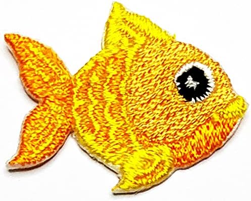 Комплект band-спин HHO от 3 броя. Мини-Жълт Златната Рибка, Железни Ивици, Хубава Златна Рибка, Мультяшная Апликация с Животни,