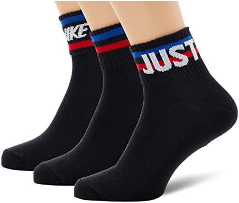 Мъжки Ежедневни чорапи Найки с подплата от съществено значение за глезените, 3 опаковки