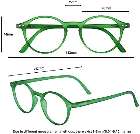 N/A Очила за четене Женски Мъжки Ретро очила Glasse Eye Glasses (Цвят: D, размер: +350)