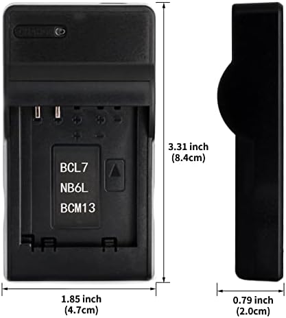DMW-BCM13 USB Зарядно устройство за Panasonic DMC-TZ55, DMC-TZ60, DMC-TZ61, Lumix DMC-FT5, DMC-TS5, DMC-TZ70, DMC-ZS40, DMC-ZS50