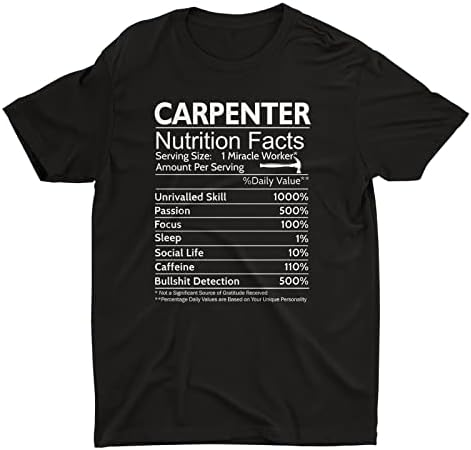 Забавна Тениска Carpenter Унисекс, Подаръци за приятели, Тениска Carpenter Унисекс Модел