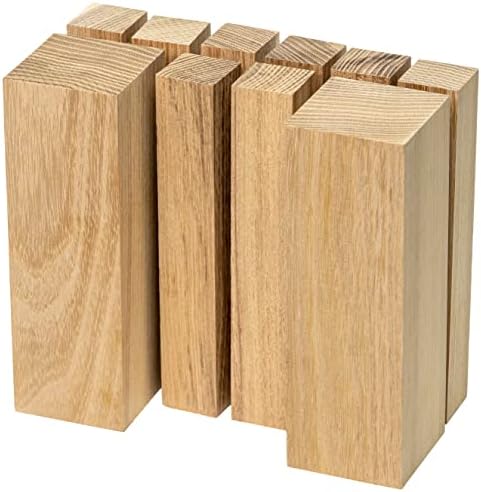 BeaverCraft BW10 Блокове за Дърворезба от Акация, Определени За Дърворезба S16