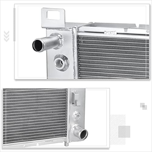 2-Вграден Радиатор за охлаждане с алуминиева сърцевина, Съвместим с 99-14 Silverado/Sierra/Тахо/Yukon