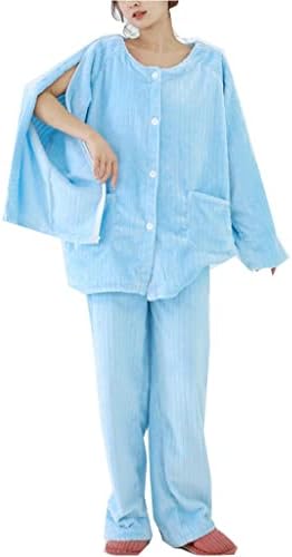 Комплекти дрехи за прикован към леглото пациенти с инконтиненция на урината, Дишаща и удобен Двоен цип на руното облицовки за Възрастни