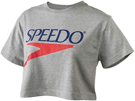 Женска тениска Speedo с Кръгло деколте и Къс ръкав Винтажного Cut