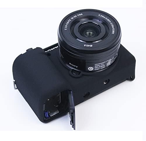 Малък калъф за фотоапарат Syohe, подходящ за Sony zve 10 Case Силиконов Гелевый Калъф за фотоапарат ZV-E10, Защитна Гумена Мека чанта за