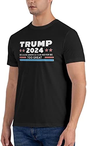 DPFHL Тръмп 2024 Тениска Дамска Мъжка Риза Модни Тениски С Къс ръкав