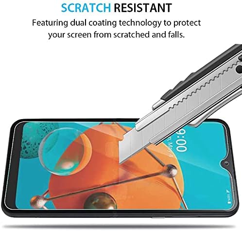 [2] Защитно фолио за екран за поверителност на LG K51, защита от надзъртане, твърдост 9H, Защитен слой от закалено стъкло за LG K51 6,5
