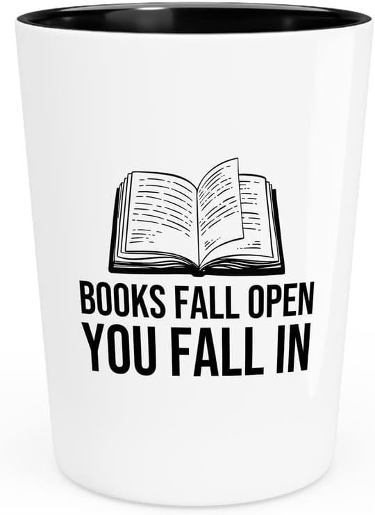 Чаша за любителите на книги Flairy Land 1,5 мл - Четене сигурност - Подарък За Поети, Книжарници хора, Библиофили, Библиотекари,