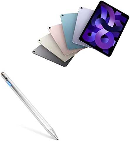 Стилус BoxWave, който е съвместим с Apple iPad Air (5-то поколение 2022) (Стилус от BoxWave) - AccuPoint Active Stylus, Електронен