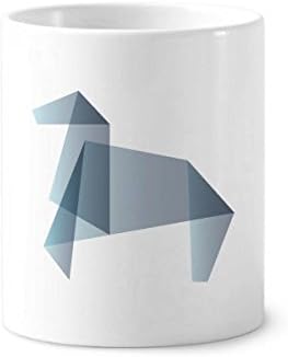Оригами Абстрактна Кон Геометрична Форма На Държач За Четка За Зъби, Химикалка, Чаша, Керамична Чиния, Чаша За Моливи