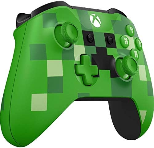 Безжичен контролер Xbox One (Bulk опаковка) (Minecraft пълзящо растение) (Обновена)