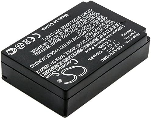 Преносимото батерия за EOS 100D, EOS M, EOS M2, EOS-M, Бунтовник SL1 EOS Digital-M50 EOS-M2 EOS Kiss X7 PowerShot SX70 HS EOS-M10 EOS-M100