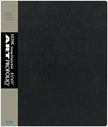 Опаковка от 6 Представяне на Албума Itoya Art Profolio 8.5 x 11 Книга IA-12-8 - 24 Ръкави/48 Показвания