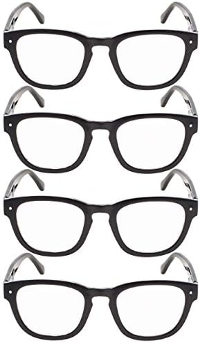 Очила за четене GUD на Жените и Мъжете 4 Двойки от пури в ограничени бройки Очила За четене
