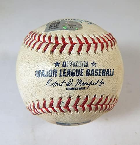 2022 Лос Анджелис Доджърс Брой Рокиз Играта употребявани Бейзбол Кайл Freeland Макс Мънси - Игра Б/Бейзболни топки