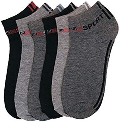 6 Двойки Едноцветни Спортни Чорапи на една Четвърт от Глезена Унисекс Екипажа на американския Флаг Ликра Монофонични 9-11