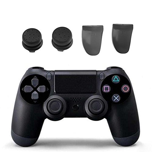 Дръжки за палеца контролер PS4, Пълнители Спусъка, L2, R2, Бутони за Игра на Дистанционното управление, Джойстик Капачка За Playstation