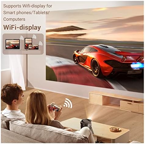 3D 4K Cinema Smart с Android и WiFi Мини Лаптоп за Домашно Кино 1080P Видео