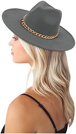 Филц шапки за Жени, Фетровая шапка и Широко Женствена Рокля, Модни Мъжки Шапки, Шапка Ловец на глави