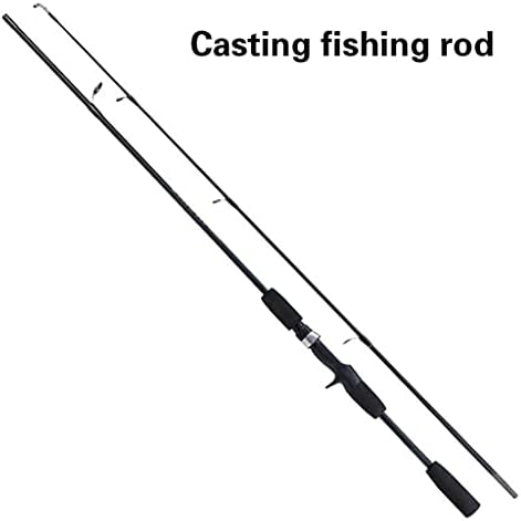 CZDYUF Molded Спиннинговая прът 1,6 М 1,8 М Карбоновая прът, Тегло стръв 6-12 г, Прът за риболов на живца от влакна (Цвят: