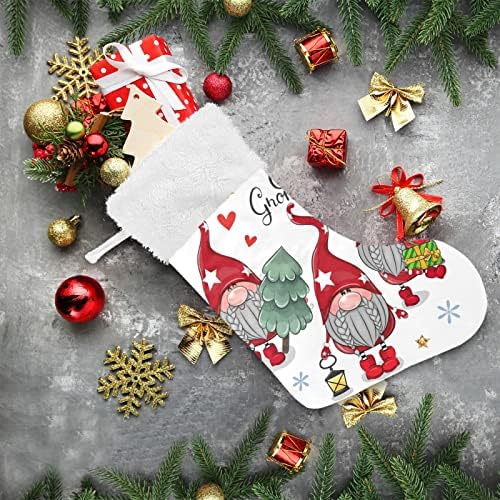Коледни Чорапи ALAZA, Коледни Сладки Мультяшные Джуджетата, Класически Персонализирани Големи Чулочные Украса за Семейни