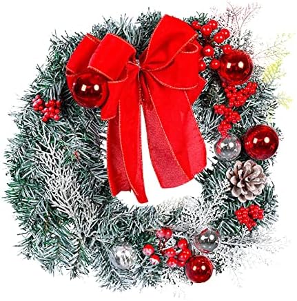 XIOS Коледна украса 2022 Коледно Дърво за Украса Бастун Коледна Вратата Подпушка Украса Коледен Венец Окачен Коледна къща