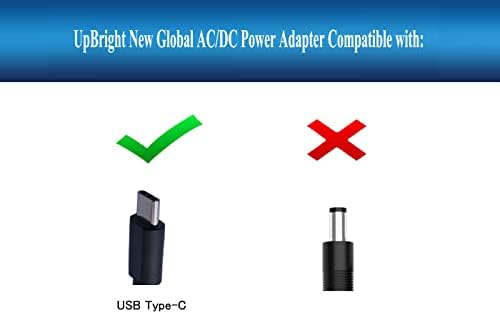 UpBright Нов Глобален ac/dc, който е Съвместим с Gooloo GT3000 GT4000 GT4000S 100W Jump Starter Power Bank 3000A 3000 Amp 4000A-4000 Amp