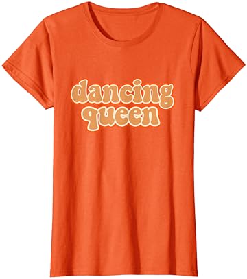 Тениска Dancing Queen, Реколта Тениска За Танци 70-те години, Тениска