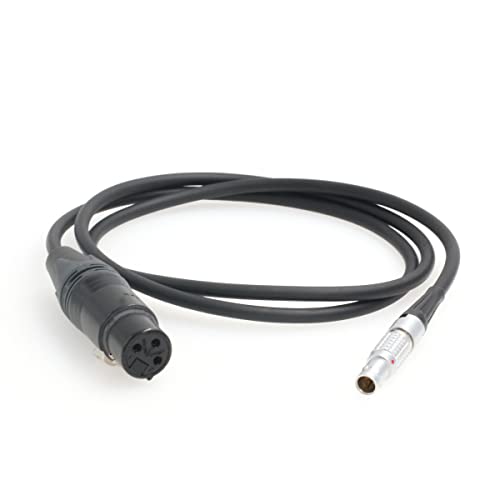 DRRI 3.5 мм TRS-6-Пинов кабел за свързване на DXA-RED на БАС-камера ARRI Alexa Mini (директен 6P-3,5 мм)