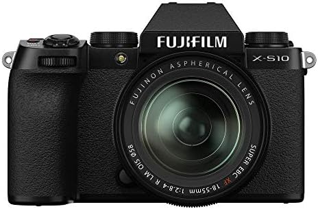 Комплект лещи за Беззеркальной Цифров фотоапарат Fujifilm X-S10 XF18-55 - Черен