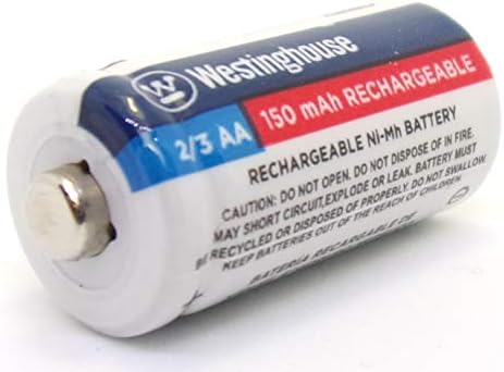 8X Уестингхаус 2/3 AA Ni-Mh Акумулаторни батерии 1.2 Волта 150 ма за Еднократна употреба, заряжаемые JL Missouri Parts